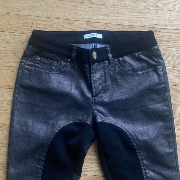 Versace two tone metallic jeans - Picture 2 of 5